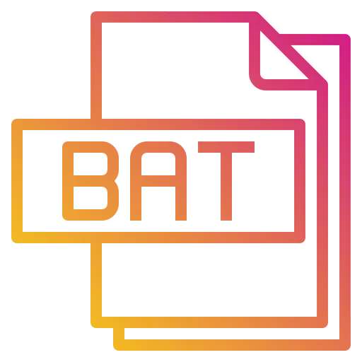 Bat file icon