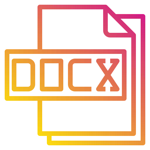 Docx file 图标
