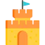 Sand castle icon 64x64