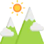 Mountains icon 64x64