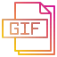 Gif file 图标 64x64
