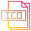 Ico file アイコン 64x64