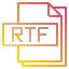 Rtf file Ikona 64x64