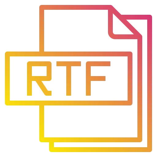 Rtf file 图标