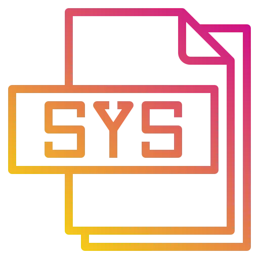 Sys file アイコン