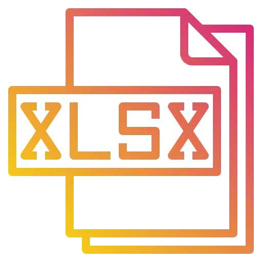 Xlsx format іконка