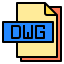 Dwg file 图标 64x64