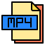 Mp4 file 图标 64x64