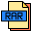 Rar file Symbol 64x64