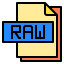 Raw file icon 64x64
