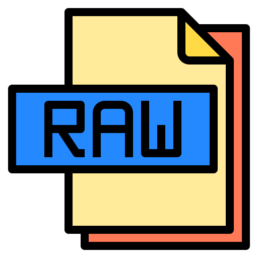 Raw file biểu tượng