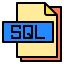 Sql file Symbol 64x64