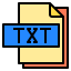 Txt file ícone 64x64