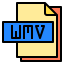Wmv file Symbol 64x64