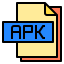 Apk file Symbol 64x64