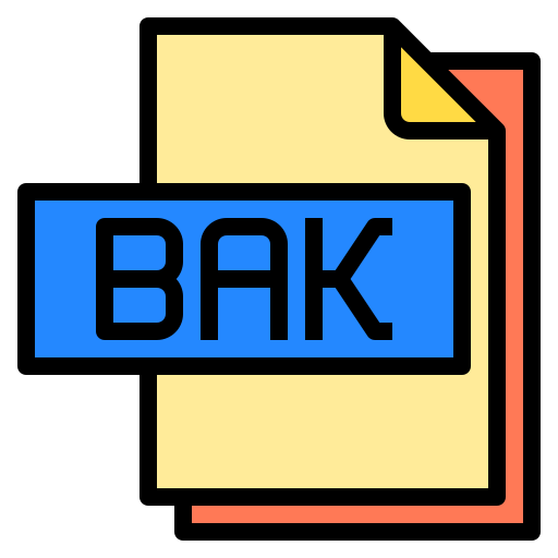 Bak file 图标