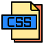 Css file Symbol 64x64