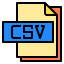 Csv file Symbol 64x64