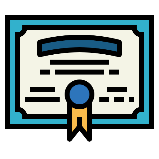 Certificate icon
