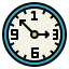 Wall clock icon 64x64