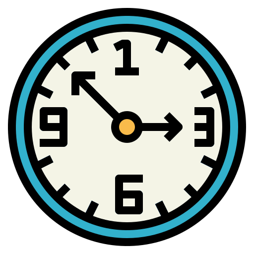 Wall clock icon