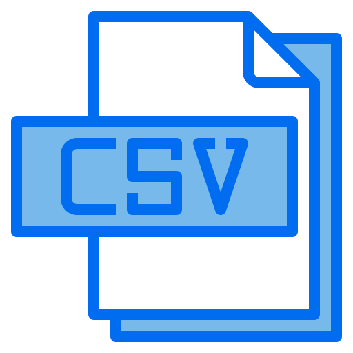 Csv file icon