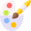Paint palette icon 64x64