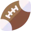 Rugby ball icon 64x64