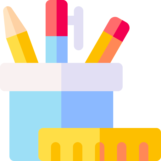 Pencil case icon