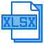 Xlsx format Ikona 64x64