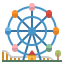 Ferris wheel icône 64x64