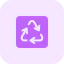 Recycle symbol icon 64x64