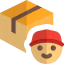 Delivery courier icon 64x64