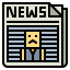 Newspaper icon 64x64