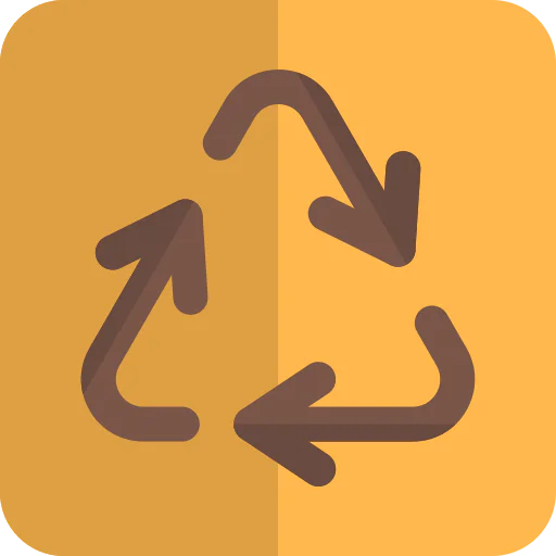 Recycle symbol icône