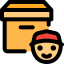 Delivery boy icon 64x64