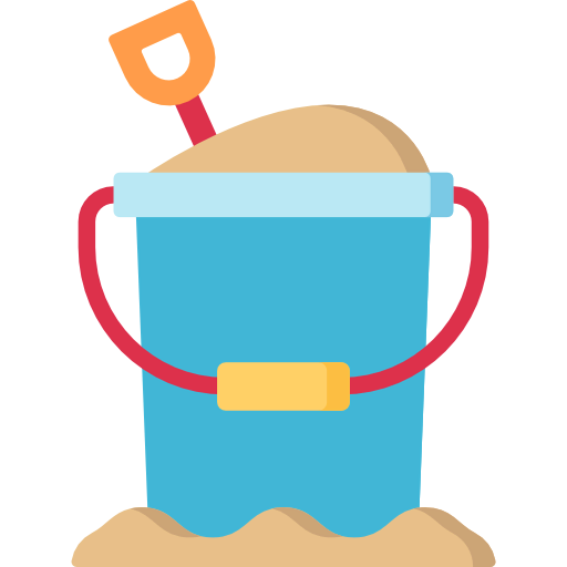 Sand bucket アイコン