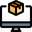 Computer monitor Symbol 64x64