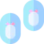 Baby shoes icon 64x64