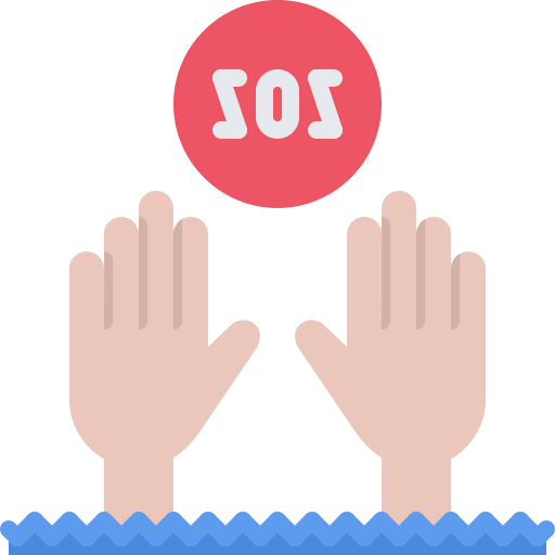 Drowning icon