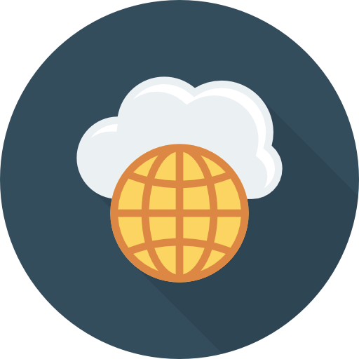 Cloud computing ícono