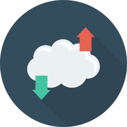 Cloud computing icône