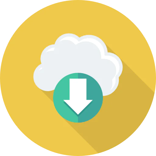 Cloud computing Ikona