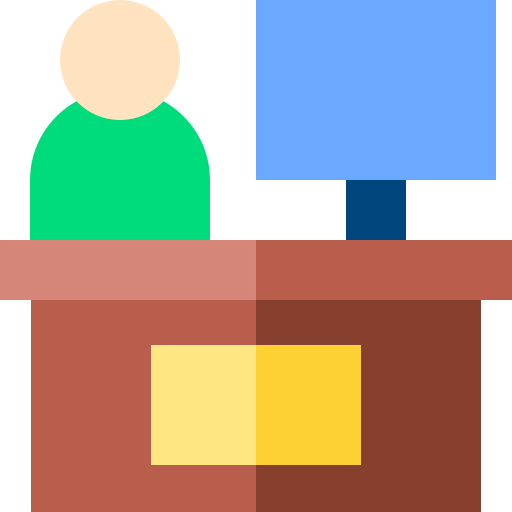 Front desk icône