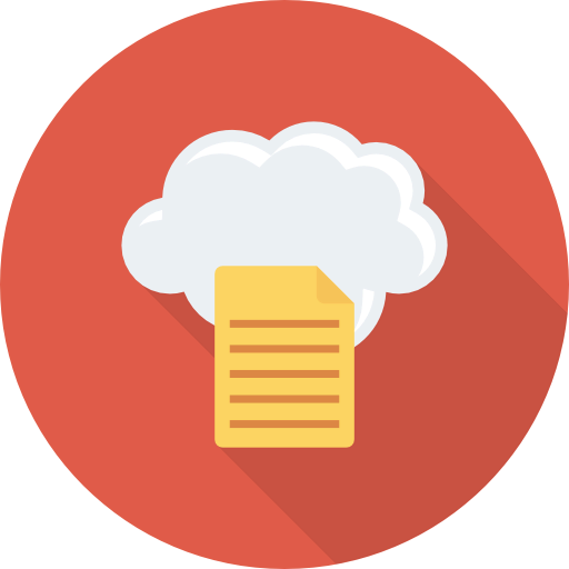 Cloud computing Ikona