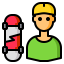 Skateboard icon 64x64