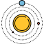 Solar system icon 64x64