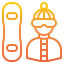 Snowboard icon 64x64