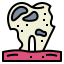 Broken tooth ícone 64x64