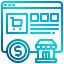 Online payment icon 64x64